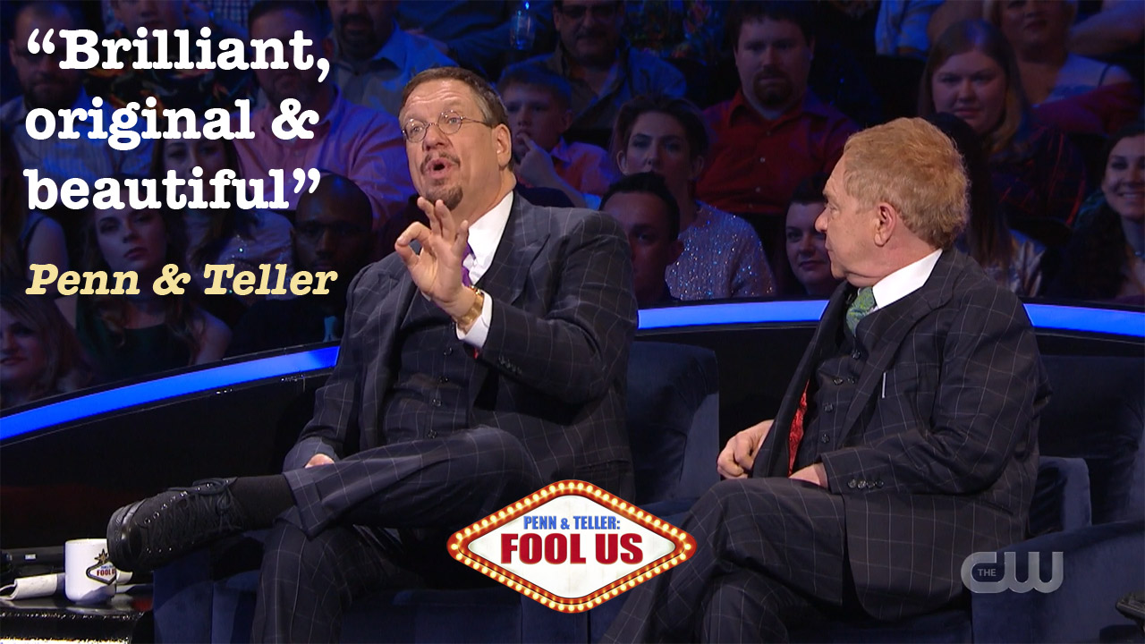 Citation de Penn & Teller sur Boris Wild dans l'émission TV Fool Us