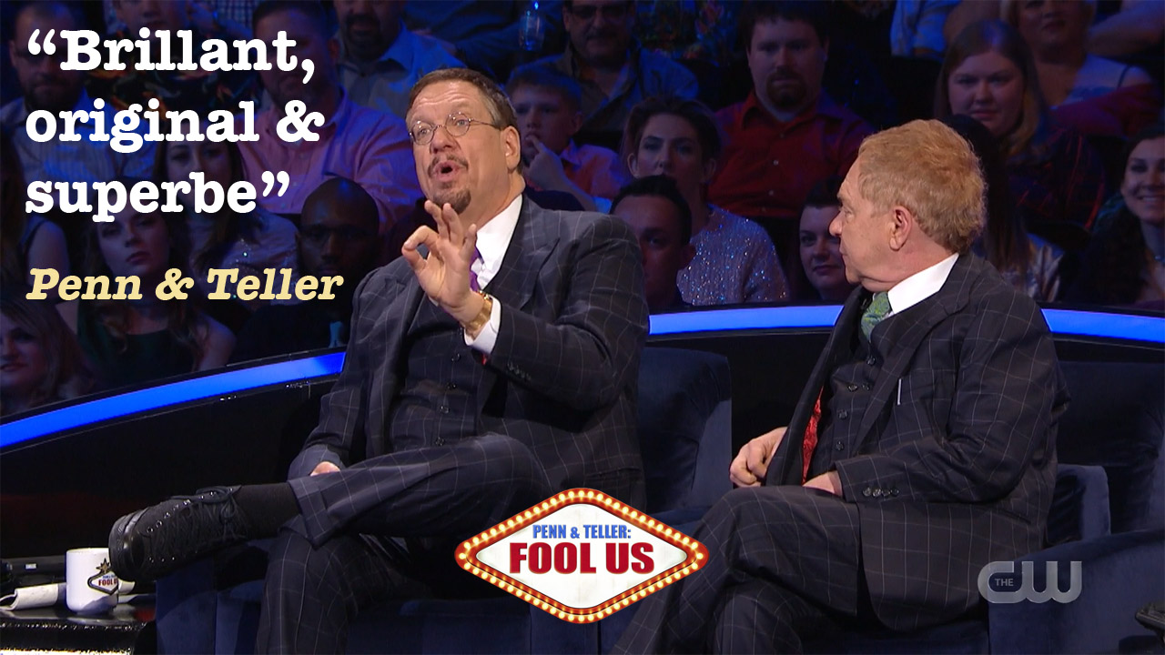 Citation de Penn & Teller sur Boris Wild dans l'émission TV Fool Us